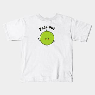 peas out Kids T-Shirt